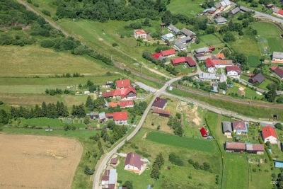 Letecké zábery obce Pusté Pole, foto 10 z 26