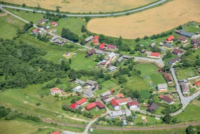 Letecké zábery obce Pusté Pole, foto 4 z 26