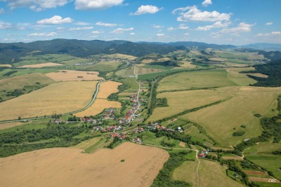 Letecké zábery obce Pusté Pole, foto 8 z 26