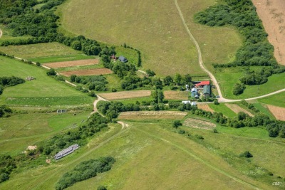 Letecké zábery obce Pusté Pole, foto 14 z 26