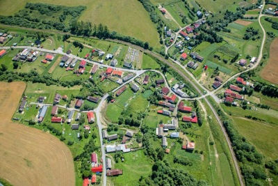 Letecké zábery obce Pusté Pole, foto 13 z 26