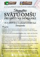 Slávnostná svätá Omša Demjanka  2019 Obec Krivany - Obec Pusté pole